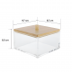 Acrylic And Wooden Organizer