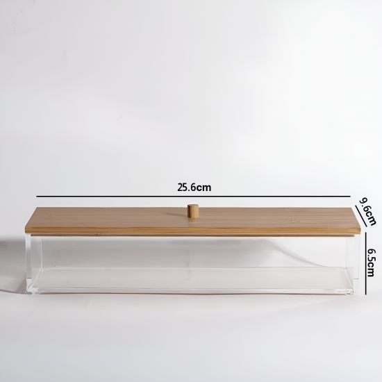 Acrylic And Wooden Organizer