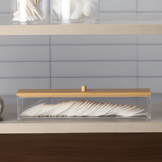 Acrylic And Wooden Organizer
