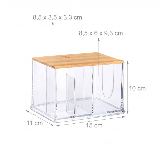 Acrylic And Wooden Organizer