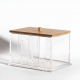 Acrylic And Wooden Organizer