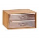 Acrylic And Wooden Organizer