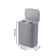 Fabric Laundry Basket 50L