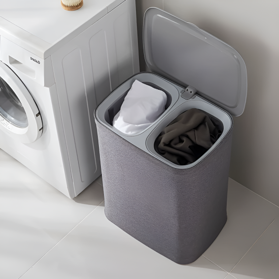 Fabric Laundry Basket 90L