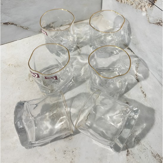 Glass Cups 6 Pcs