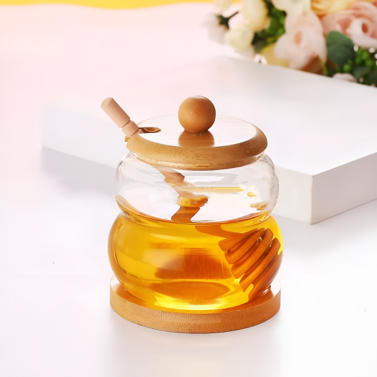 Glass Honey Jar 350 ml