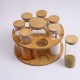 Glass Jars 8 Pcs With Base