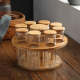 Glass Jars 8 Pcs With Base