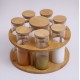 Glass Jars 8 Pcs With Base