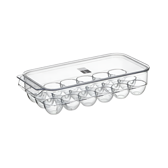 Acrylic Egg Organizer With Lid