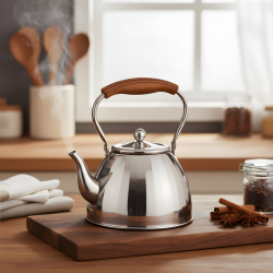 Stainless Steel Tea Kettle – 1 L