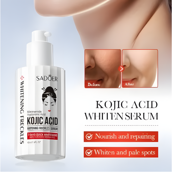 Kojic Acid Whitening Freckles Serum