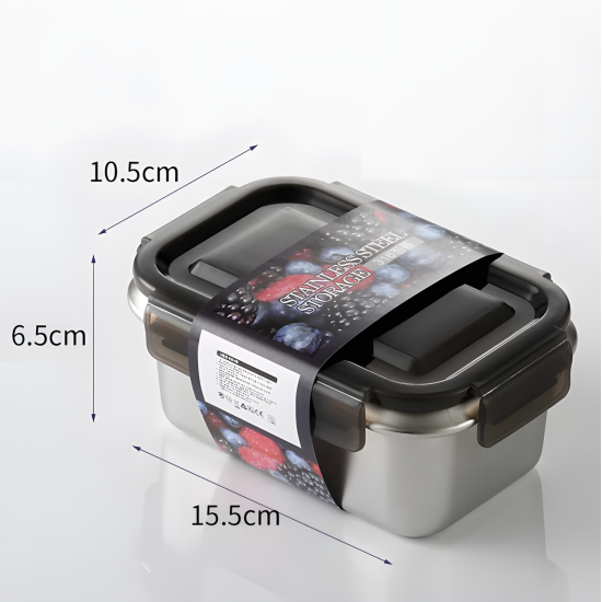 Stainless Steel Tupperware 600 ml
