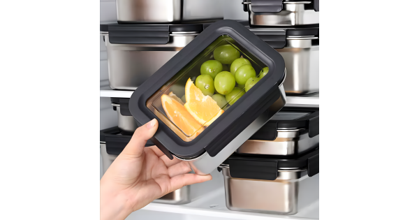Stainless Steel Tupperware 600 ml