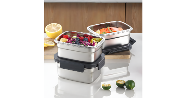 Robust Tupperware Stainless Steel Tupperware 950 ml