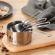 Stainless Steel Measuring Cups Set – 4 Pieces