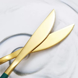 Gold-Plated Knife