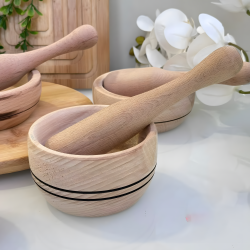 Garlic Mortar & Pestle Large