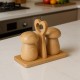 Wooden Salt Shaker Set - 2 Pieces