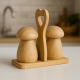 Wooden Salt Shaker Set - 2 Pieces