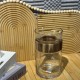Medium Wooden & Glass Vase