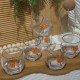 Glass Cups Set 6 Pieces