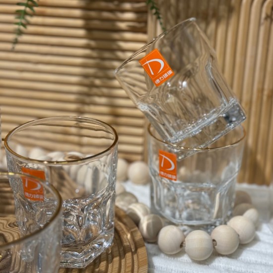 Glass Cups Set 6 Pieces