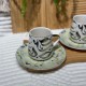 Tea Cup Set 6 Pieces