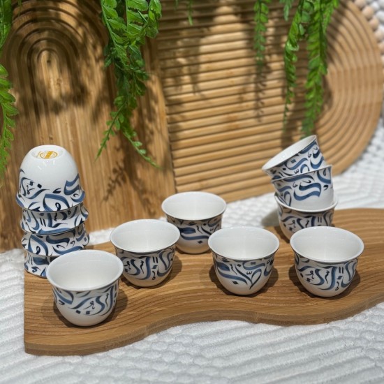 Coffee Cup Set 12 Pieces
