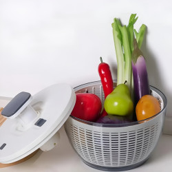 Salad Spinner Drain Bowl