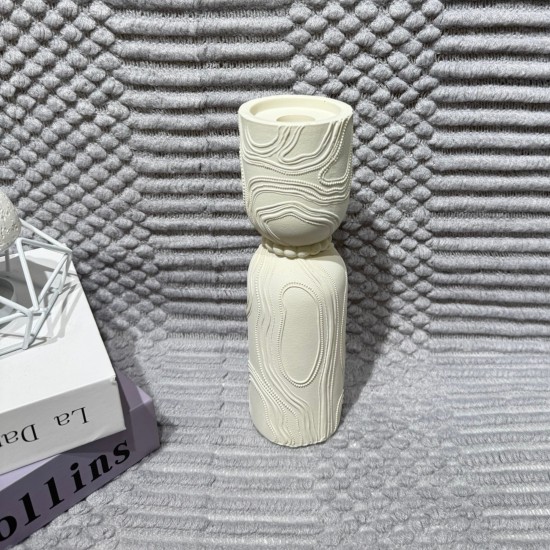 Large Porcelain Candle Holder
