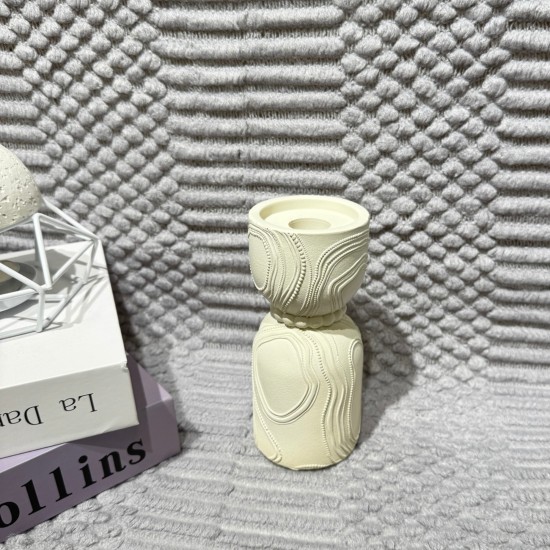 Small Porcelain Candle Holder