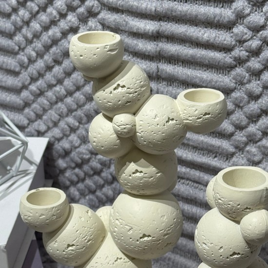 Medium Porcelain Candle Holder