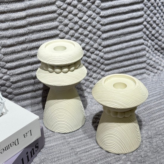 Small Porcelain Candle Holder