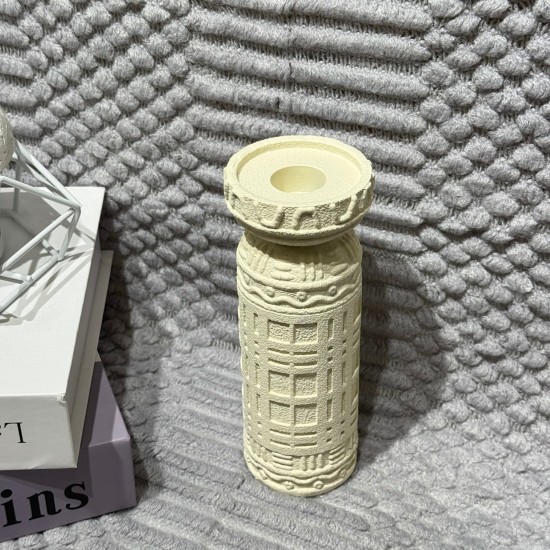 Medium Porcelain Candle Holder