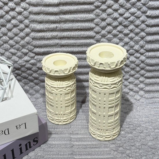 Small Porcelain Candle Holder