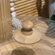 Medium Wooden & Plastic Serving Platter