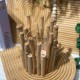 Wooden & Glass Candle Holder