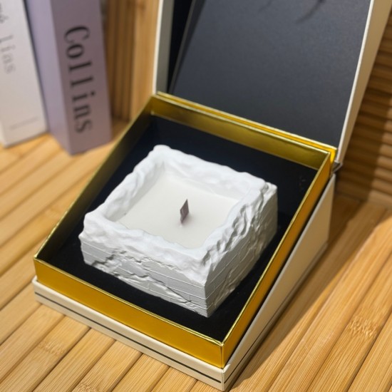 Scented Stone Candle