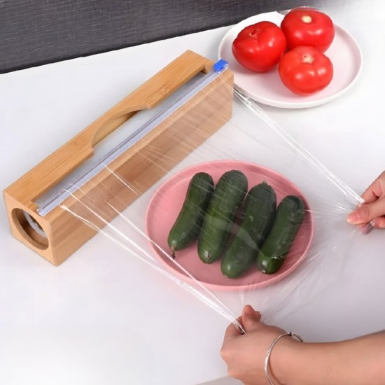 Wooden Roll Organizer