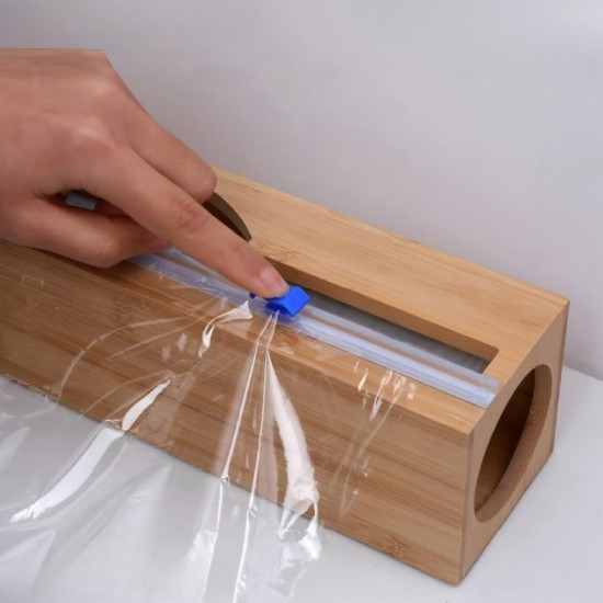 Wooden Roll Organizer