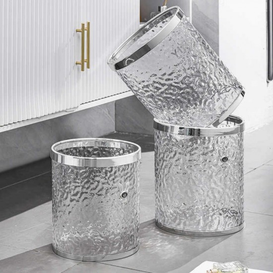 Plastic Trash Can Large