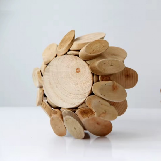 Wooden Candle Holder