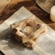 Wooden Candle Holder