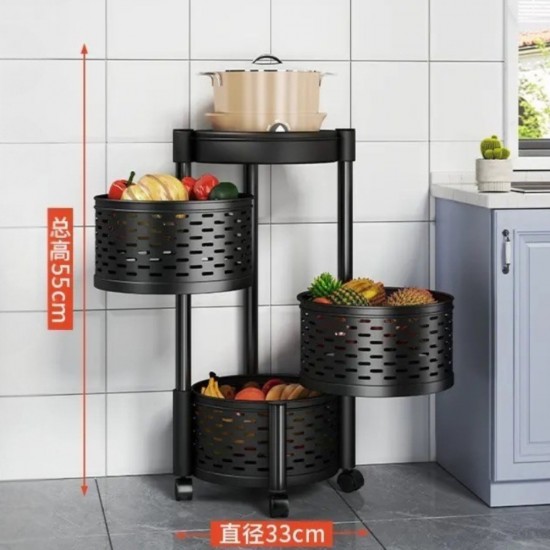 Metal Vegetable Basket 3 Layer