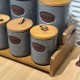 Porcelain Spices Jar Set 8 Pieces