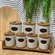 Porcelain Spices Jar Set 8 Pieces
