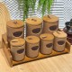 Porcelain Spices Jar Set 8 Pieces