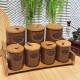 Porcelain Spices Jar Set 8 Pieces