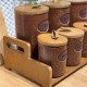 Porcelain Spices Jar Set 8 Pieces